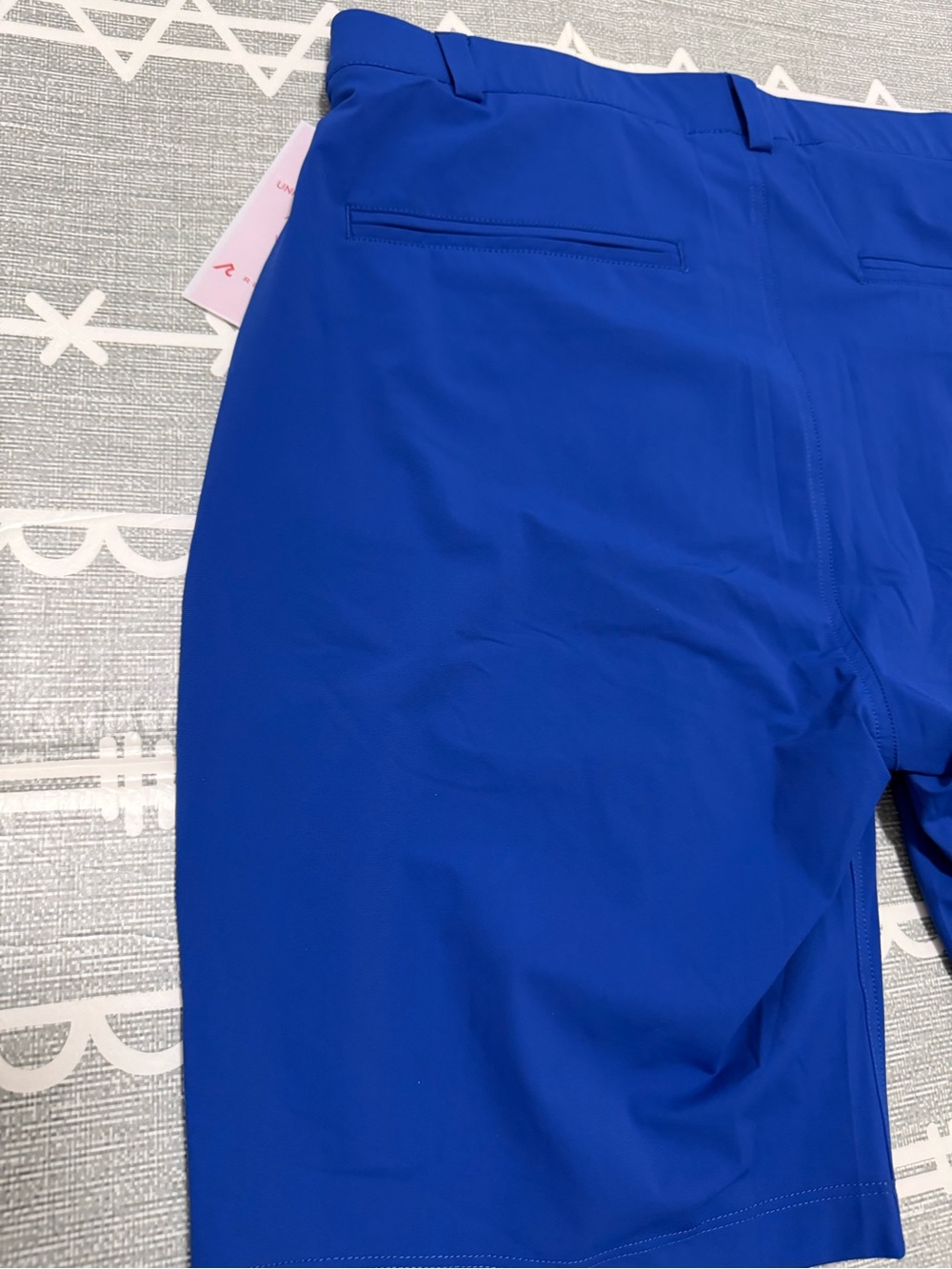 REDVANLY Hanover Golf Shorts Olympic Blue 9” Inseam - Picture 8 of 11
